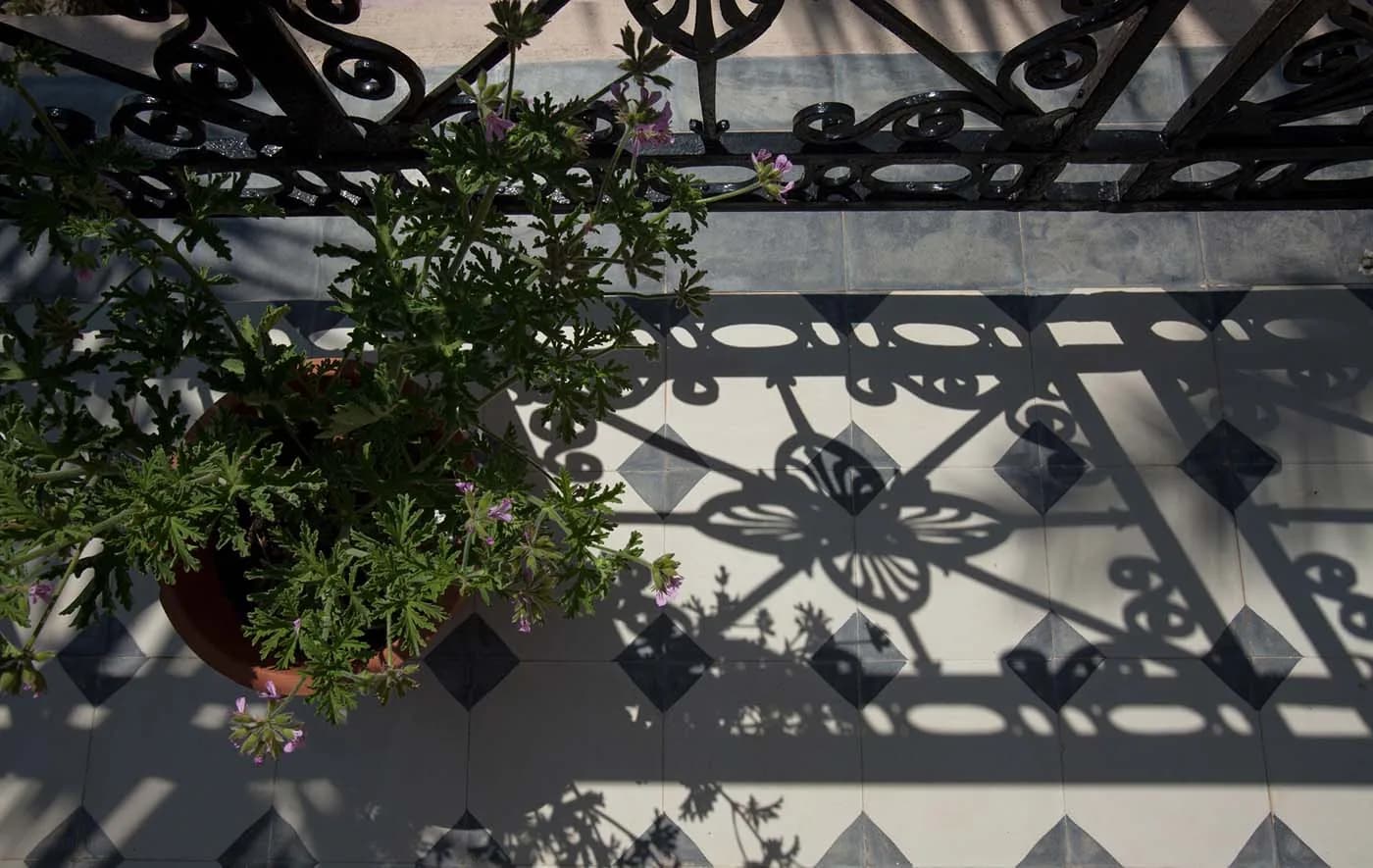 Balcony — Garden outlook