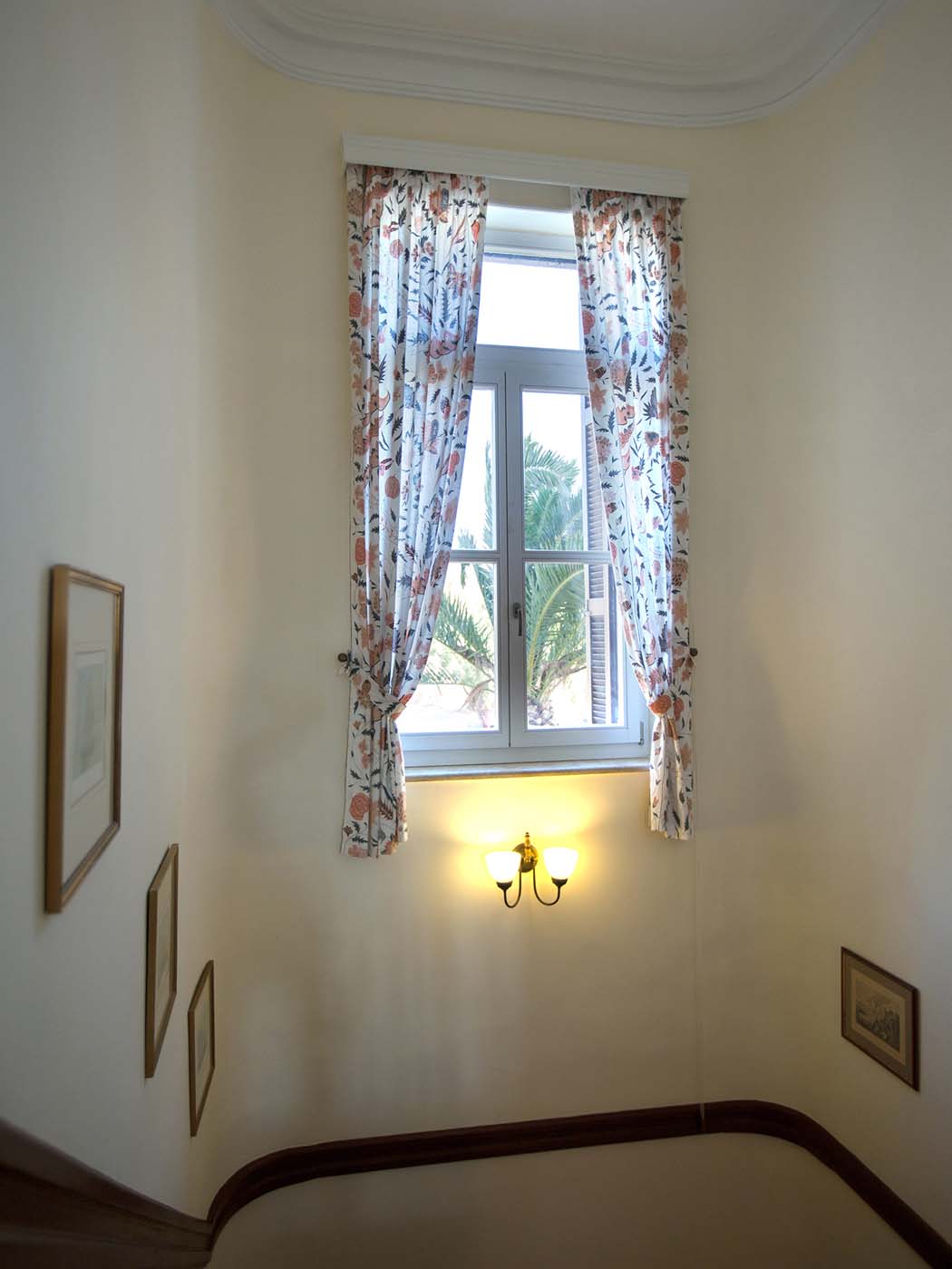 Interior — Stone walls