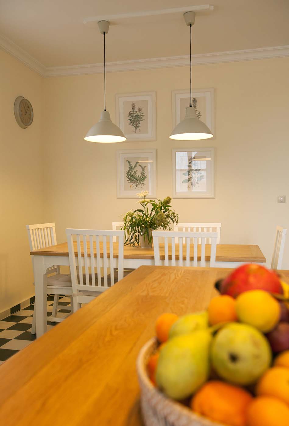 Kitchen — Dining preparation